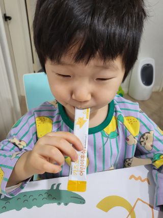 [이뮤니티플러스]우리아이 면역오키, 건강오키 _ 키즈오키 어린이홍삼 10포 1box — 5점을 준 리뷰어가 2022년 3월 올린 사용 사진