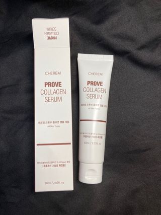 체르엠  프루브 콜라겐 앰플세럼 60ml 1병 — 5점을 준 리뷰어가 2022년 3월 올린 사용 사진