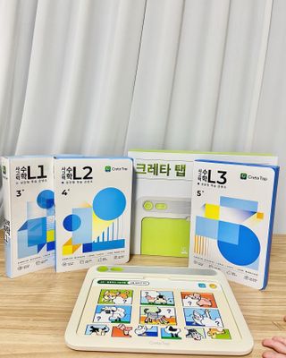 크레타탭 차세대 사고력 유아수학 학습기 페이퍼 태블릿 — 5점을 준 리뷰어가 2023년 11월 올린 사용 사진