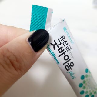프리마인 유산균 국가지정연구소 선정, 살아있는 생유산균 200억 마리의 힘. 유산균n굿바이옴플러스 — 5점을 준 리뷰어가 2021년 10월 올린 사용 사진
