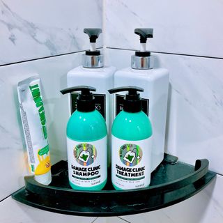썸헤어 / SUMHAIR 썸헤어 데미지 클리닉 샴푸+트리트먼트 네롤리&민트티 — 3.5점을 준 리뷰어가 2021년 7월 올린 사용 사진