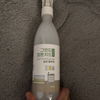 [엠메이데이] 그린티 피톤치드 감쪽같이 500ml + 손소독액 50ml — 4점을 준 리뷰어가 2022년 3월 올린 사용 사진