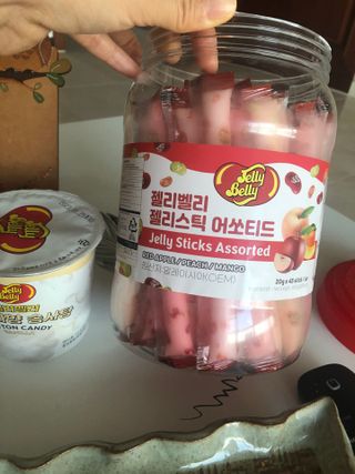 젤리벨리 젤리스틱 어쏘티드 900g — 5점을 준 리뷰어가 2022년 9월 올린 사용 사진