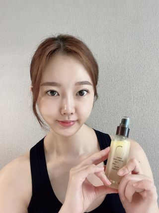 하멜 비건 더블샷 12GF 코어 글로우 미스트 세럼 — 4.5점을 준 리뷰어가 2022년 9월 올린 사용 사진