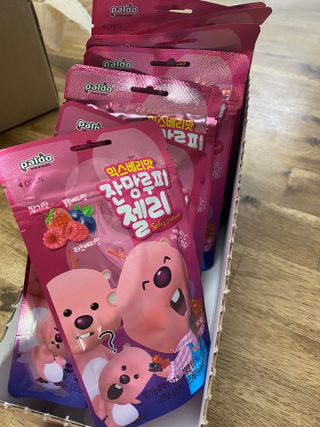 [팔도] 잔망루피젤리 믹스베리맛 42g 8개 — 5점을 준 리뷰어가 2022년 1월 올린 사용 사진
