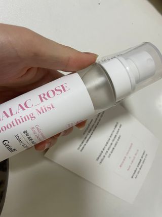 그리니프 유기농 갈락 로즈 수딩미스트 100ml — 5점을 준 리뷰어가 2023년 4월 올린 사용 사진