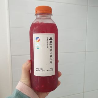 트롯전통식혜 트롯레드비트식혜 1리터 +500리터 — 5점을 준 리뷰어가 2021년 5월 올린 사용 사진