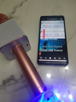 매직씽 노래방 어플리케이션 6개월 이용권 — 5점을 준 리뷰어가 2021년 9월 올린 사용 사진