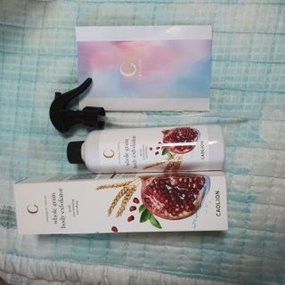 카오리온코스메틱스 곡물 바디 필링 스프레이 — 5점을 준 리뷰어가 2021년 7월 올린 사용 사진