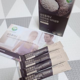 슬림플래닛 차전자피 식이섬유 이지아웃 — 5점을 준 리뷰어가 2021년 3월 올린 사용 사진