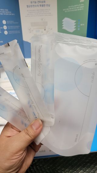 설랩수앤슈, 직접 만들어 쓰는 아기 물티슈 — 5점을 준 리뷰어가 2021년 11월 올린 사용 사진
