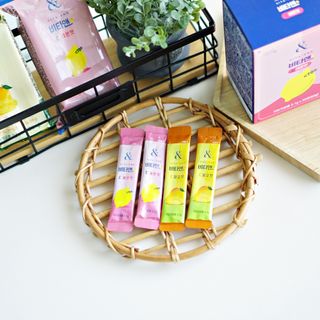 비타앤C 레몬맛, 망고맛 — 5점을 준 리뷰어가 2021년 4월 올린 사용 사진