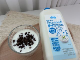 프리_[덴마크] 진하고 더 고소한 플레인 요거트 1.8L — 5점을 준 리뷰어가 2025년 5월 올린 사용 사진