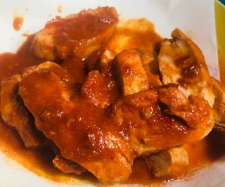 굽네몰 [굽네] 소스가 맛있는 닭가슴살 슬라이스 4종 — 4점을 준 리뷰어가 2021년 4월 올린 사용 사진