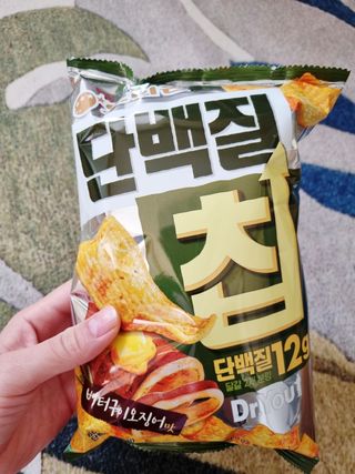 맛있게 채우는 단백질 12g, 닥터유 단백질칩 — 5점을 준 리뷰어가 2023년 12월 올린 사용 사진