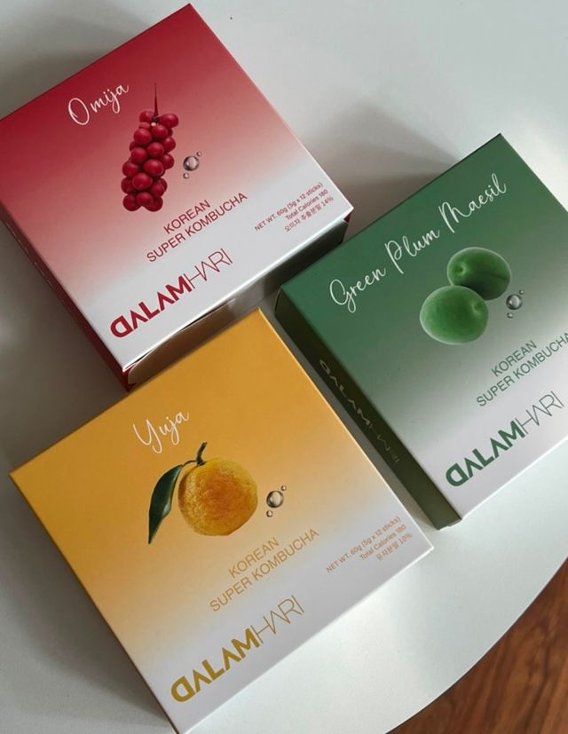 DALAMHARI [미.친.탄.산.] 과즙 듬뿍 청량한 탄산 습관 15kcal 슈퍼콤부차 (오미자 / 유자 / 매실 택1) 리뷰 사진