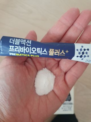메이준뉴트리 더블액션 프리바이오틱스 플러스+ — 5점을 준 리뷰어가 2021년 3월 올린 사용 사진