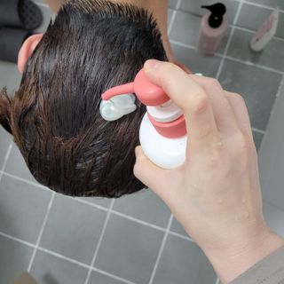 더마힐 헤어 컨디셔닝 샴푸 릴렉스 500ml — 5점을 준 리뷰어가 2021년 3월 올린 사용 사진