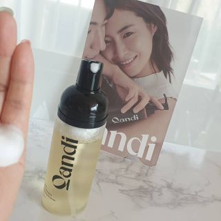 헤어플러스 콴디 아침세안제 폼클렌징 퓨어 어니스티 모닝클렌저 — 5점을 준 리뷰어가 2021년 3월 올린 사용 사진