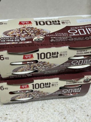 [구매평]양반 동원 양반 100밥 오미밥, 130g, 12개 — 5점을 준 리뷰어가 2025년 5월 올린 사용 사진