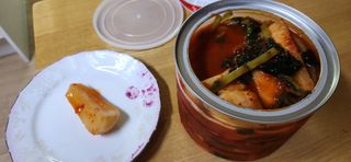 셰프애찬 알타리김치 총각김치 1kg — 5점을 준 리뷰어가 2022년 10월 올린 사용 사진