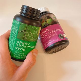 슬림플래닛 녹차카테킨 500mg 애프터밀 — 5점을 준 리뷰어가 2021년 3월 올린 사용 사진