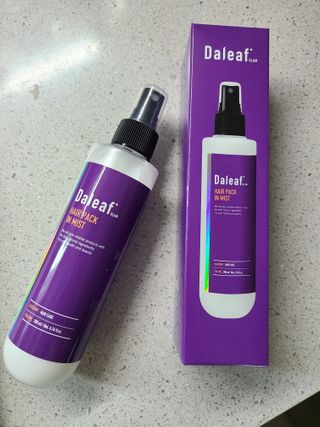 달리프 글램 헤어팩 인미스트 200ml — 4점을 준 리뷰어가 2021년 1월 올린 사용 사진
