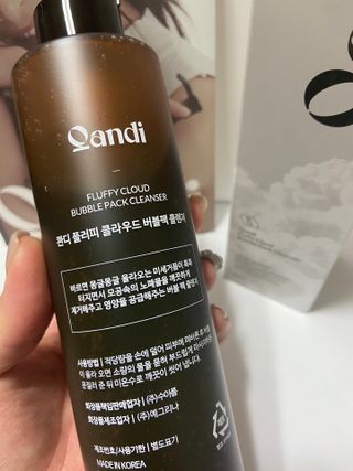 헤어플러스 콴디 플러피 클라우드 버블 팩 클렌저 — 5점을 준 리뷰어가 2021년 3월 올린 사용 사진