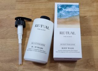 레츄얼 더 센트 바디워시 시크릿 파라다이스(500ml) — 5점을 준 리뷰어가 2022년 7월 올린 사용 사진