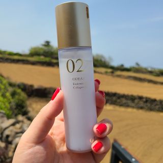 ODEAR ENDERMIC EGF COLLAGEN FLUID 오데어 엔더믹 이지에프 콜라겐 플루이드 — 5점을 준 리뷰어가 2022년 4월 올린 사용 사진