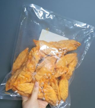 한만두 진한 해물맛 짬뽕만두 1kg — 5점을 준 리뷰어가 2021년 4월 올린 사용 사진