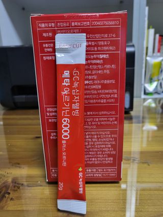 메타아르기닌 GC녹십자웰빙 메타 아르기닌 6000 플러스 오르니틴 — 5점을 준 리뷰어가 2022년 6월 올린 사용 사진
