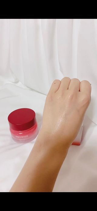 SOONWITH 바이오 수퍼 아쿠아 하이드로 젤 크림 — 4.5점을 준 리뷰어가 2021년 5월 올린 사용 사진