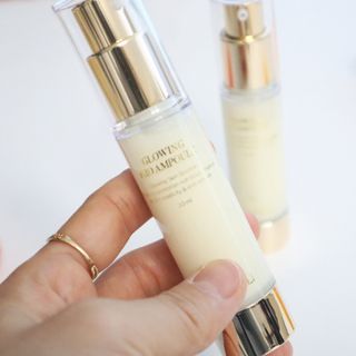 [밀리밀리] 62,000원 상당✨단백질 광채 앰플 글로잉프로앰플 — 5점을 준 리뷰어가 2024년 12월 올린 사용 사진