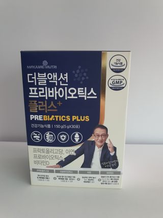 메이준뉴트리 더블액션 프리바이오틱스 플러스+ — 3점을 준 리뷰어가 2021년 7월 올린 사용 사진