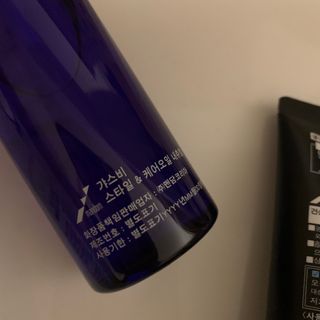 [갸스비] 명불허전, 남성을 위한 브랜드 갸스비의 올인원, 폼클렌징, 헤어오일 3종 — 5점을 준 리뷰어가 2021년 4월 올린 사용 사진