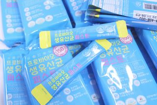 헬스업 핼스업 프로바이오 생유산균 퍼스트 — 5점을 준 리뷰어가 2020년 12월 올린 사용 사진