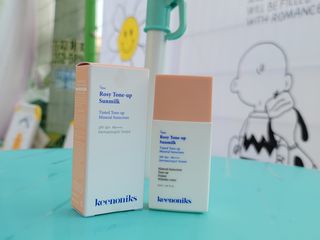 키노닉스 로지 톤업 선밀크 — 5점을 준 리뷰어가 2021년 8월 올린 사용 사진