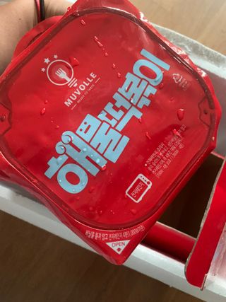 한성기업 무볼레 닭떡볶이+해물떡볶이 2종 세트 — 5점을 준 리뷰어가 2021년 9월 올린 사용 사진