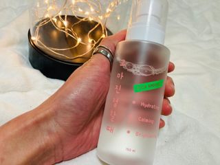 [시카앰플] 묘오한 고마진정할때 진정 스프레이 앰플 150ml — 4점을 준 리뷰어가 2021년 2월 올린 사용 사진