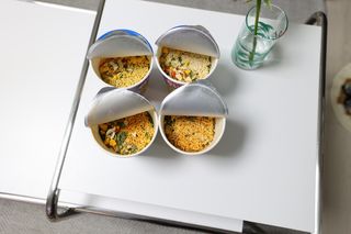 NISSIN 닛신 컵누들  4종 - 씨푸드오리지날, 씨푸드 스파이시, 씨푸드 커리, 씨푸드 XO소스 — 5점을 준 리뷰어가 2022년 11월 올린 사용 사진