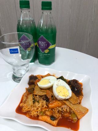 몽베스트 Montbest with Sparkling water Lemon OR Lime 20병(랜덤) — 4.5점을 준 리뷰어가 2022년 5월 올린 사용 사진