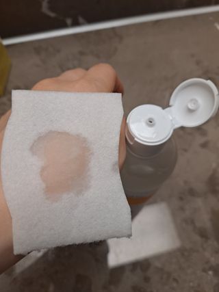 나나스킨 캐모마일아쿠아수딩토너 — 5점을 준 리뷰어가 2021년 3월 올린 사용 사진