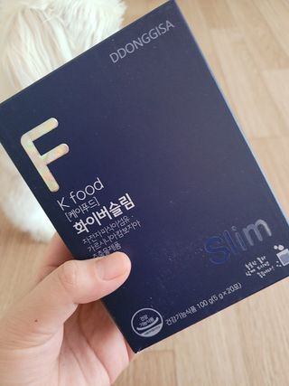 똥기사의 케이푸드 화이버슬림 — 4점을 준 리뷰어가 2021년 1월 올린 사용 사진