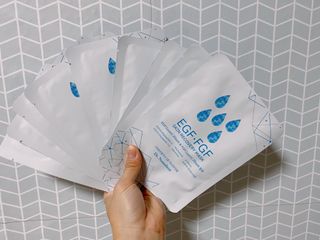 Dr.느루벗 느루벗 EGF FGF 스킨 리커버리 마스크 10장 — 4.5점을 준 리뷰어가 2021년 3월 올린 사용 사진