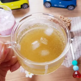[복음자리] 바리스타 패키지 2종 랜덤발송 (딸기스무디 스틱+샤인머스캣에이드 or 망고스무디+자몽에이드) — 4점을 준 리뷰어가 2022년 7월 올린 사용 사진