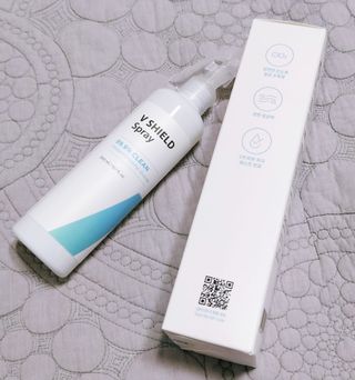 브이쉴드 살균 스프레이 300ml — 5점을 준 리뷰어가 2021년 7월 올린 사용 사진