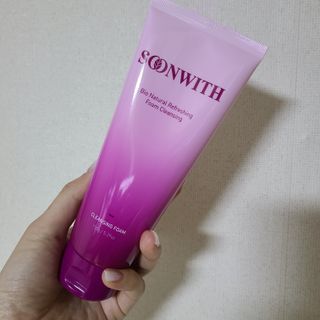 SOONWITH 바이오 내추럴 리프레싱 폼클렌징 — 3.5점을 준 리뷰어가 2021년 4월 올린 사용 사진