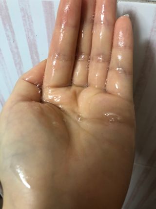 쿤달 [KUNDAL 공식] 프리미엄 헤어 케어 스페셜 세트 샴푸 500ml &amp; 트리트먼트 500ml — 5점을 준 리뷰어가 2021년 3월 올린 사용 사진