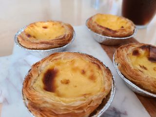 디앙뜨 포르투갈 에그타르트 오리지널 맛+패션후르츠 맛 중 택1 — 4점을 준 리뷰어가 2021년 7월 올린 사용 사진